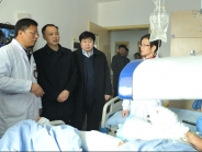 市卫计委领导赴我院督导应急救治工作