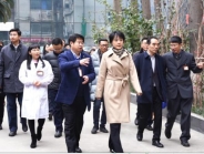 敬静副市长调研市二医院学科建设和医院发展工作
