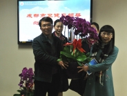 新春送慰问 真情暖人心 ——成都市卫健委刘德成副主任赴我院慰问专家人才
