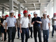 市卫健委党组书记、主任谢强调研我院龙潭医院建设项目