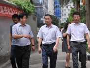 市纪委监委驻市卫健委纪检监察组组长边登荣一行到我院开展“不忘初心、牢记使命”主题教育调研