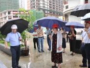 市人大常委会副主任仰协调研我院龙潭医院项目及学（专）科建设工作 