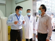 市卫健委党组书记、主任谢强督导我院疫情防控和复工复产工作